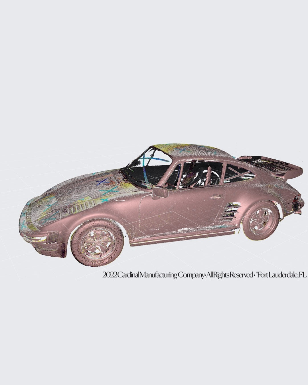 Scan Data - PORSCHE 930 Turbo - M505 Slantnose - USA SPEC.